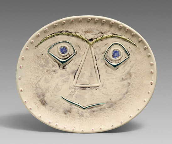 Pablo Picasso Ceramics. Geometric Face - Foto 1