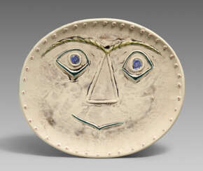 Pablo Picasso Ceramics. Geometric Face