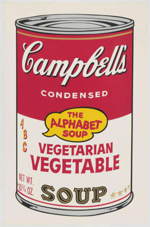 Andy Warhol. Campbell's Soup II (Vegetarian Vegetable Soup) - photo 2