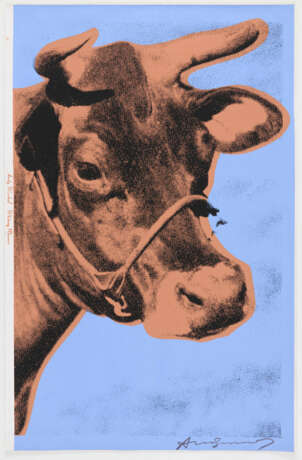 Andy Warhol. Cow - photo 2