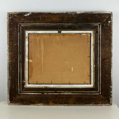 Landscape in an antique frame. Early 20th century. oil on cardboard 20th century - photo 6