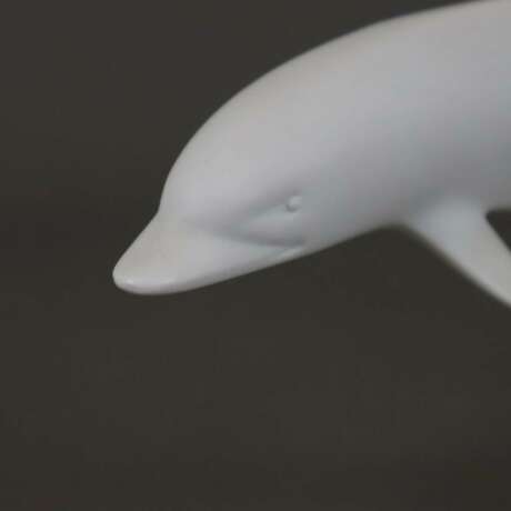 Tierfigur "Delphinpaar" - Biskuitporzellan, Alboth&Kaiser, E… - Foto 3