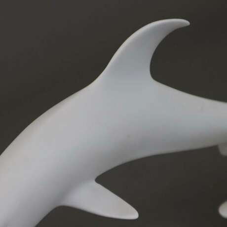 Tierfigur "Delphinpaar" - Biskuitporzellan, Alboth&Kaiser, E… - photo 5