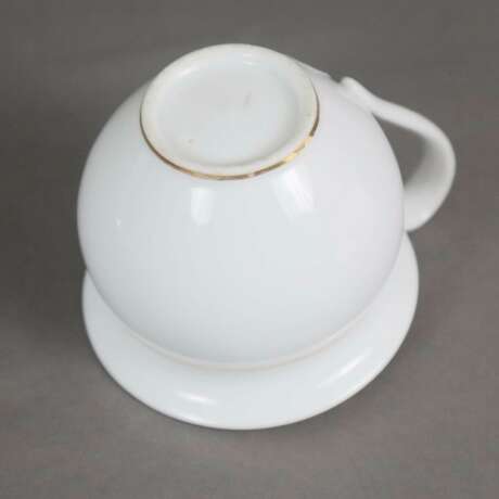 Russische Teekanne und zwei Empire-Tassen - Porzellan, 1x kl… - photo 6