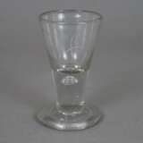 Rustikales Trichterglas - farbloses Glas, klassische Trichte… - photo 1