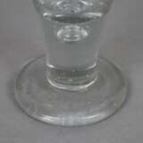 Rustikales Trichterglas - farbloses Glas, klassische Trichte… - Foto 4