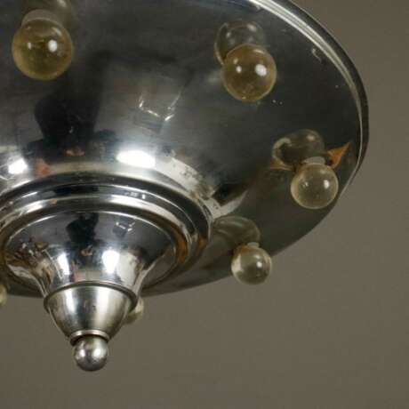 Art Déco-Deckenlampe - wohl Frankreich um 1920/30, trichterf… - Foto 4