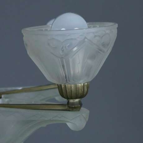 Art Déco-Deckenlampe - Hettier & Vincent, Frankreich, um 192… - photo 7