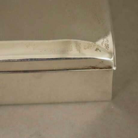 Zigarettendose - Poole USA, 925er Sterling Silber, schlichte… - фото 2