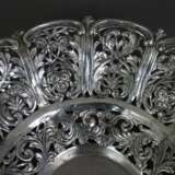 Korbschale im Barockstil - 800er Silber, ovale Form, durchbr… - фото 5