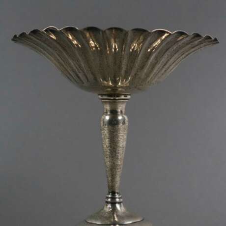 Sterlingsilber-Tazza - 20. Jh., 925er Silber, runde vertieft… - photo 3