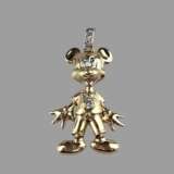 Goldanhänger "Mickey Mouse" - Gelbgold 585/000, verso gemark… - фото 1