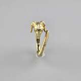 Goldring 'Widder' - Gelbgold 585/000 (14K), gestempelt, deta… - photo 2