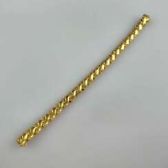 Vintage-Armband - Metall vergoldet, partiell satiniert, Band…