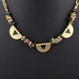 Zierliches Vintage-Collier mit kubistischen Stilelementen -… - Foto 2