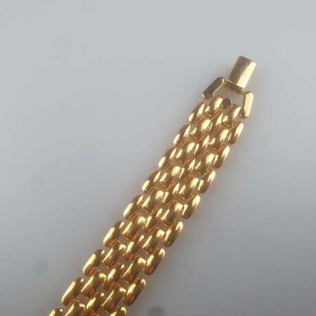 Vintage-Armband - NAPIER / USA, goldfarbenes Metall, glanzpo… - photo 4