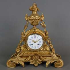 Prunkvolle Pendule - Paris, Frankreich, um 1800, vergoldetes…