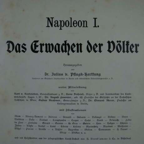 Zwei Bände "Napoleon I"- 1x "Das Erwachen der Völker", 6. Ta… - photo 6