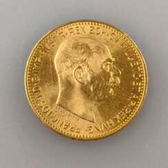 Goldmünze 20 Goldkronen 1915 - Österreich, Kaiser Franz Jose…
