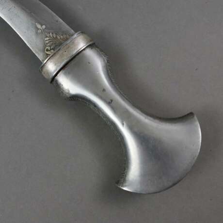 Silbertauschierter Eisen-Khanjar /-Jambyia - Indien 20.Jh.,… - photo 4