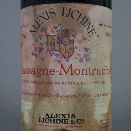 Weinkonvolut - 2 Flaschen 1969 Alexis Lichine Chassagne-Mont… - фото 3