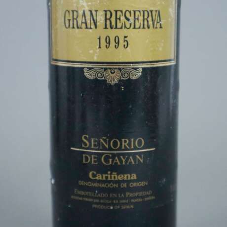 Weinkonvolut - 5 Flaschen, 1 x 1959 Gran Reserva Señorio De… - photo 5