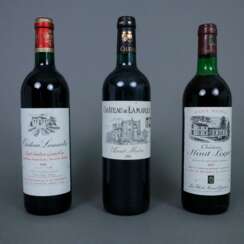 Weinkonvolut - 3 Flaschen, 1 x Château Lamartre Saint-Emilio…