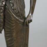 Figurine einer antiken Priesterin - Bronze, braun patiniert,… - Foto 5