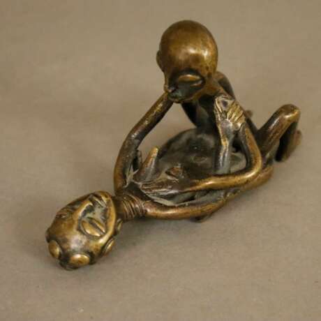 Konvolut Bronzeminiaturen - 20. Jh., Bronze, dunkel patinier… - photo 3