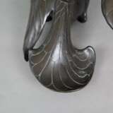 Tierfigur "Ente" - Messingguss, bronziert, unterseitig geste… - photo 6