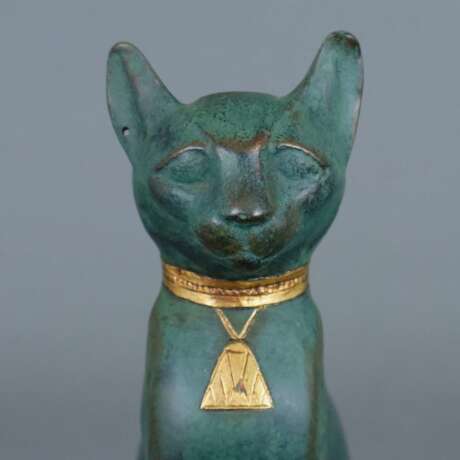Katzengöttin Bastet - Museumsreplik nach altägyptischer Stat… - photo 5
