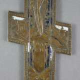 Großes Segenskreuz - Russland, 19.Jh., Bronzelegierung, teil… - photo 4