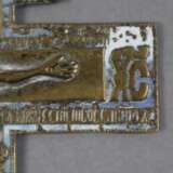 Segenskreuz - Russland, 19.Jh., Bronzelegierung, teils hellb… - Foto 6