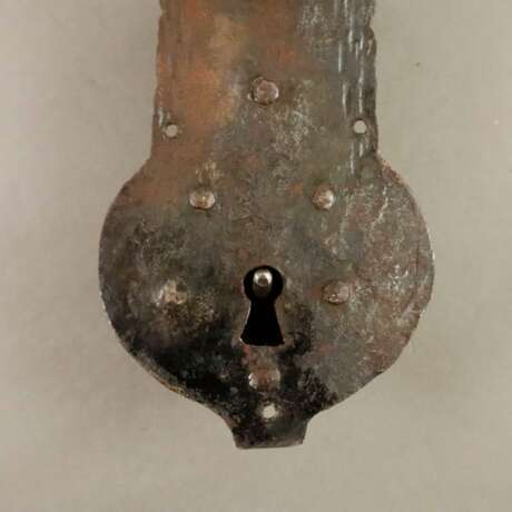 Zwei antike Schlösser mit Schlüssel - 18./19. Jh., Eisen, 1x… - Foto 4