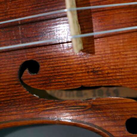 Schmale Geige - Italien, auf dem Faksimile-Etikett bezeichne… - Foto 7