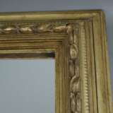 Wandspiegel - Holz, Stuckdekor, vergoldet, rechteckige Spieg… - Foto 3