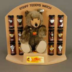 "Steiff Teddys Watch" - Präsentationsaufsteller mit Teddy un…