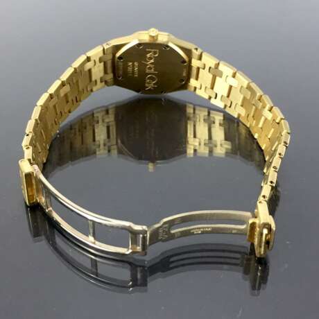 Audemars Piguet: Royal Oak Quarz - Damenarmbanduhr. 18K Gold, Datum, Top Luxus Klassiker! - photo 6