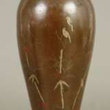 Vasenpaar - wohl China 19. Jh., schlanker Balusterkorpus, br… - photo 3