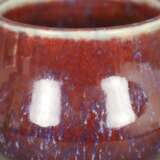 Keramikschale mit Flambé-Glasur - China, runde gebauchte Wan… - Foto 4