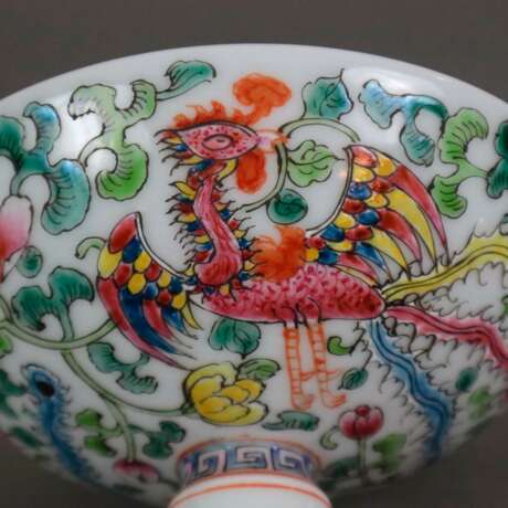 Fußschale - China, ausgehende Qing-Dynastie, Porzellan, mode… - фото 4