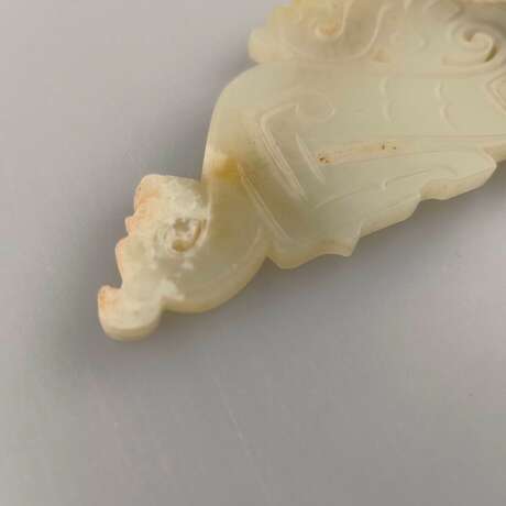 Jadeamulett - China, wohl Qing-Dynastie, eventuell früher, A… - photo 2