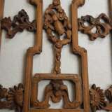 Altes Holzpaneel - China Qing-Dynastie, hochrechteckige Form… - photo 2