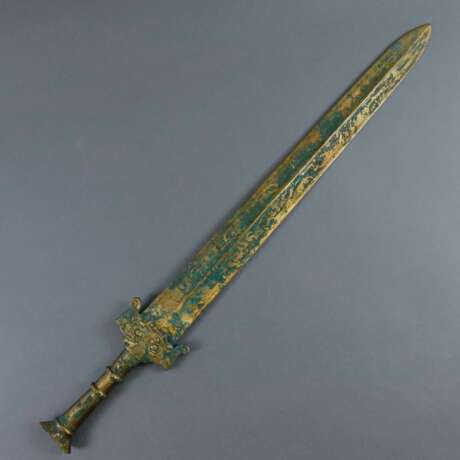 Schwert (jian) im Stil der Zeit der streitenden Reiche (475… - Foto 1