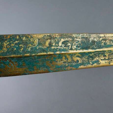 Schwert (jian) im Stil der Zeit der streitenden Reiche (475… - Foto 3