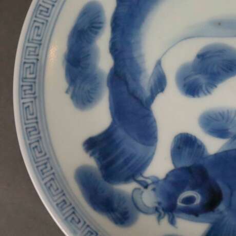 Teller mit Karpfendekor - China, späte Qing-Dynastie, Porzel… - photo 5