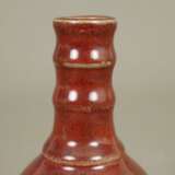 Kleine „Ochsenblut“-Flaschenvase - China, kugelbauchige Form… - photo 5