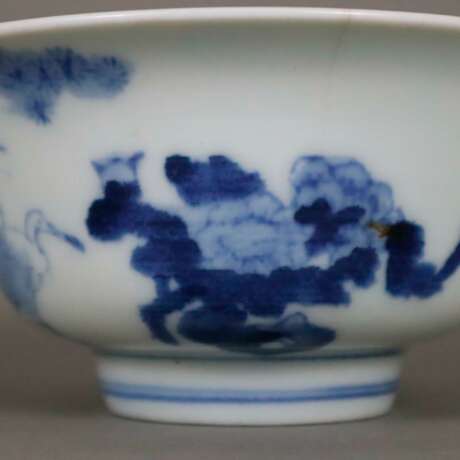Porzellanschale - China, Bemalung in Unterglasurblau mit Kra… - фото 3