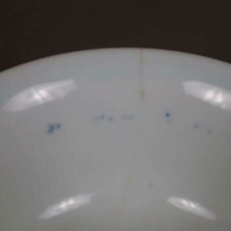 Porzellanschale - China, Bemalung in Unterglasurblau mit Kra… - photo 5