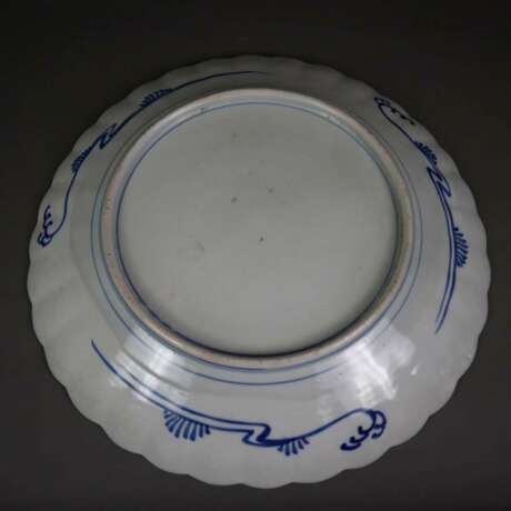 Große Platte - China, Porzellan, im kräftigen Unterglasurbla… - фото 9